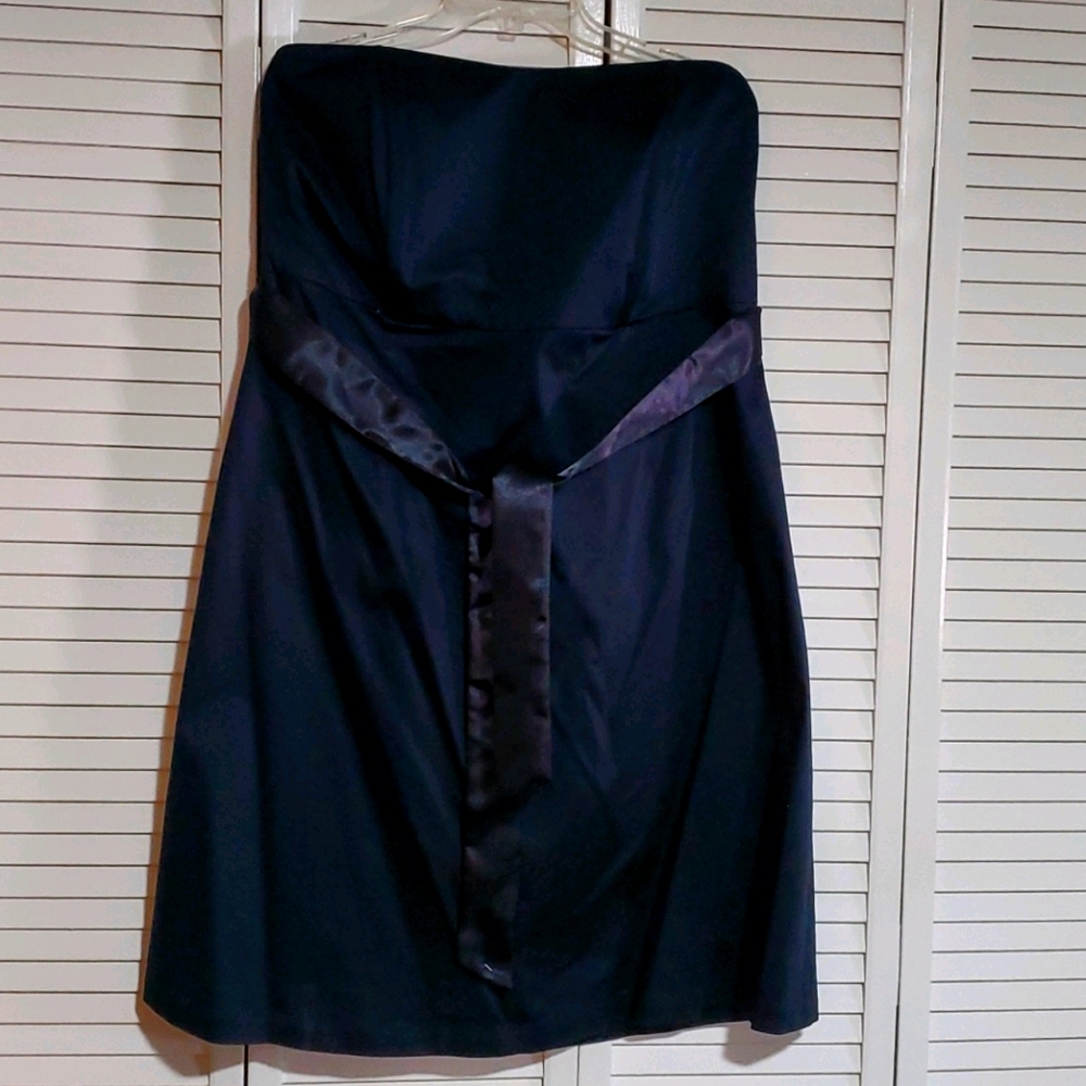 Old Navy Strapless Dress with satin ribbon